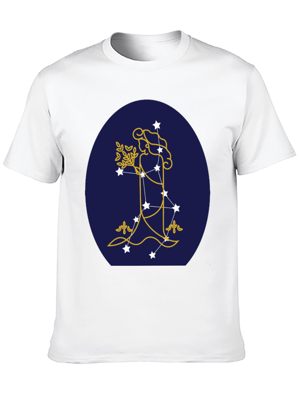 Virgo Zodiac Constellation Graphic Tee