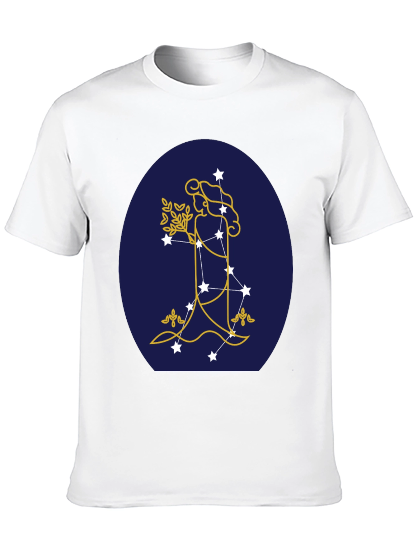 Virgo Zodiac Constellation Graphic Tee