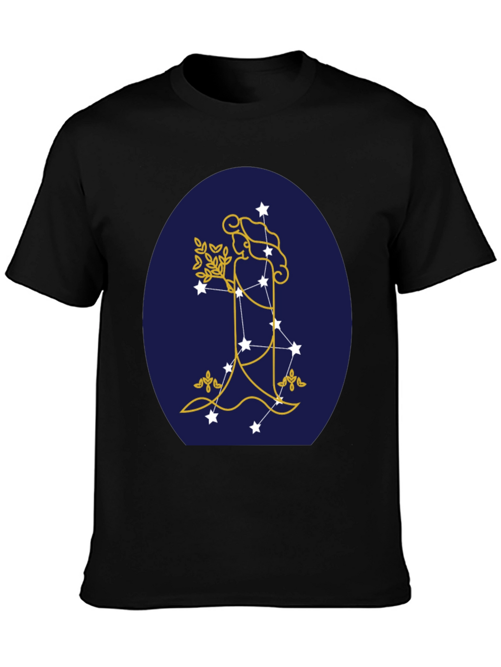 Virgo Zodiac Constellation Graphic Tee