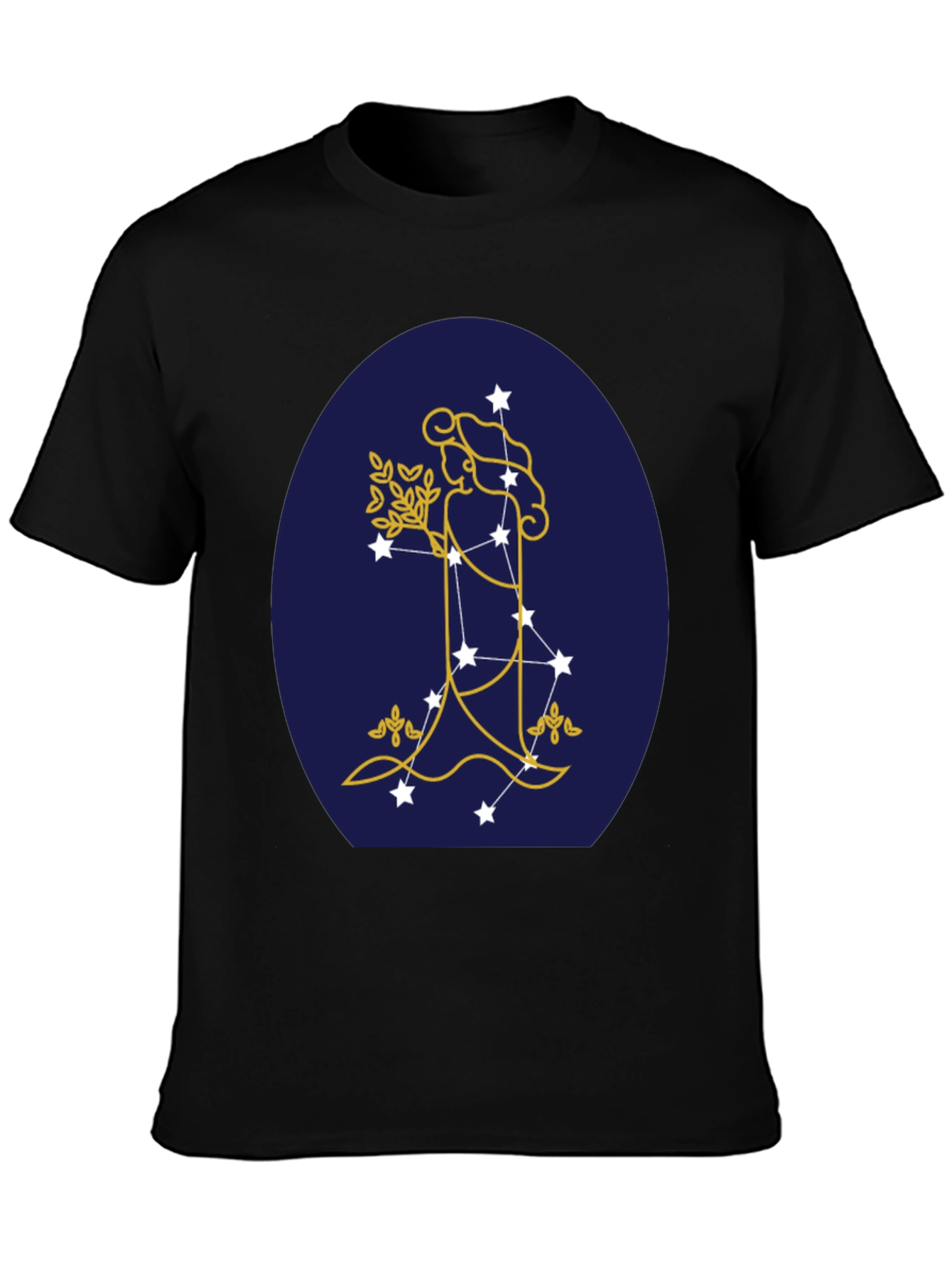 Virgo Zodiac Constellation Graphic Tee