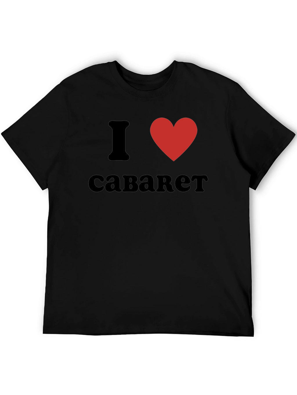 I Heart Savaket T-Shirt - Black Crew Neck Tee