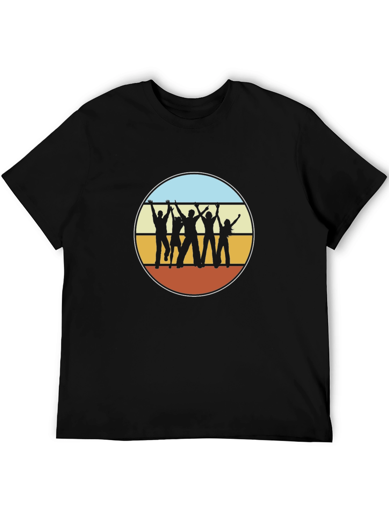 Retro Silhouette Graphic T-Shirt