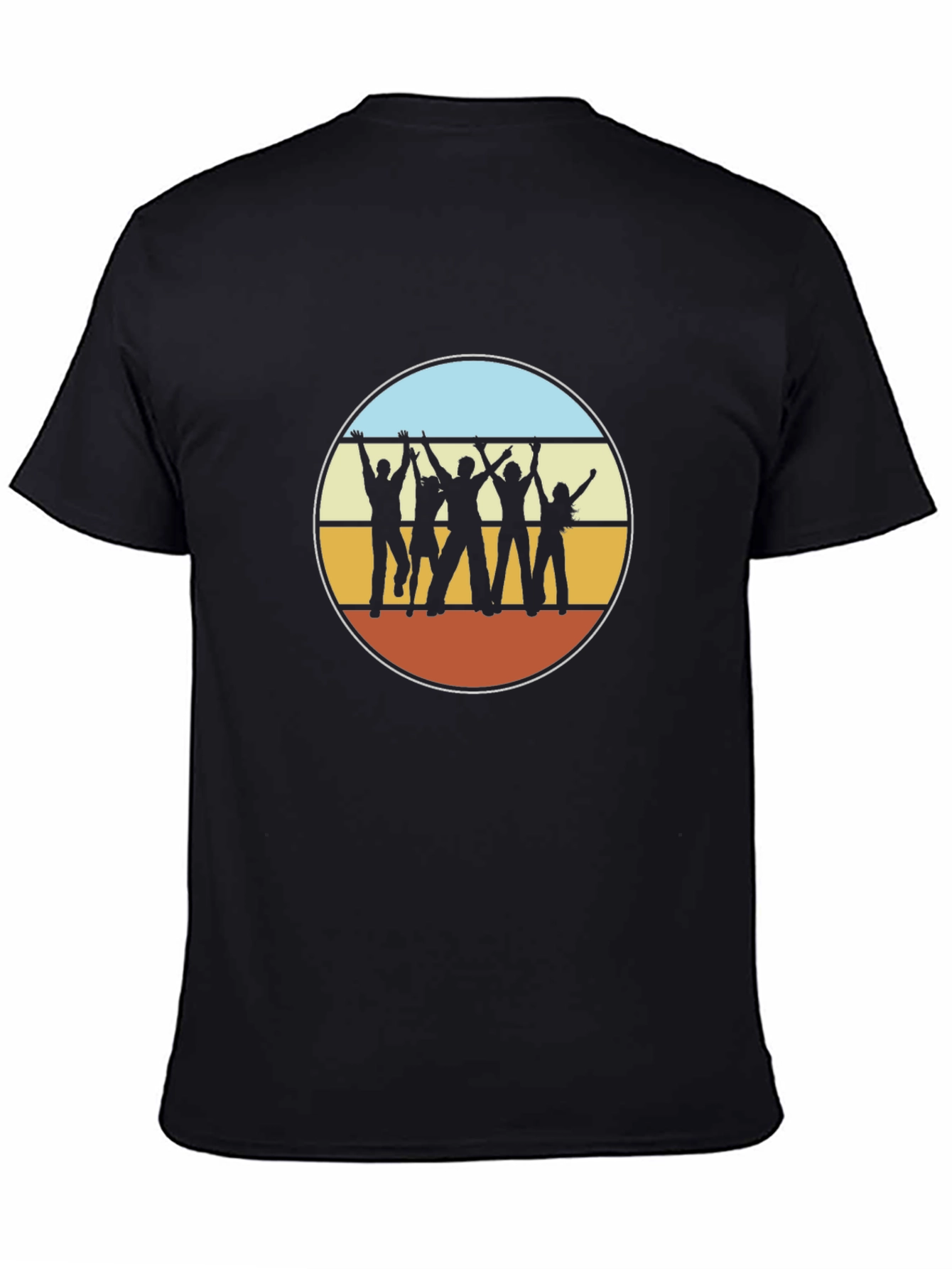 Retro Silhouette Graphic T-Shirt