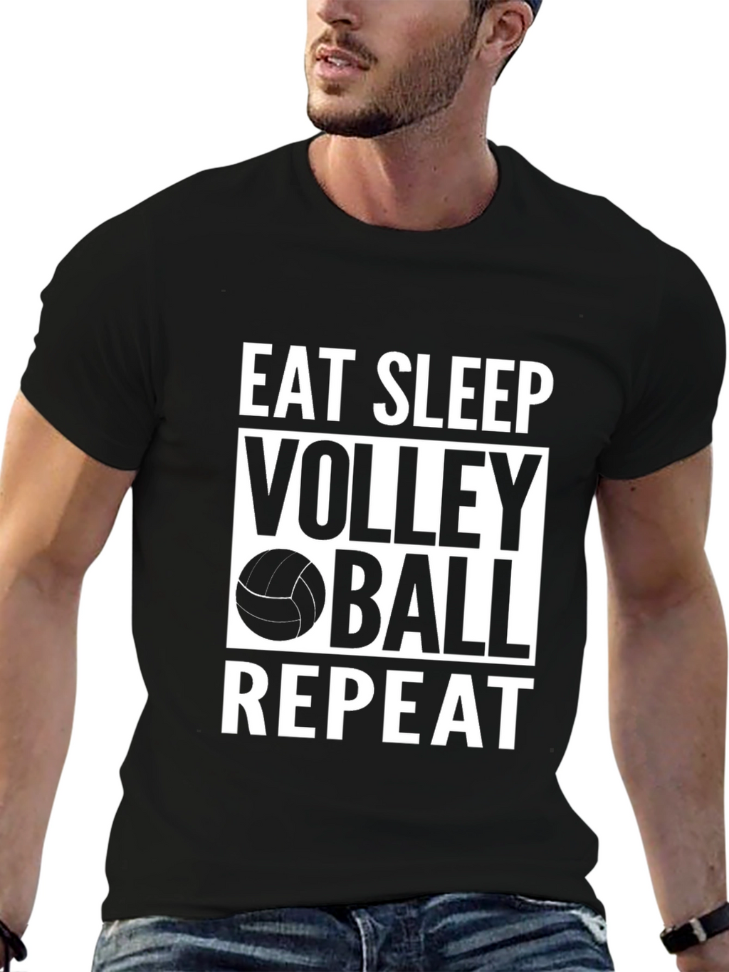 Eat Sleep Volleyball Repeat T-Shirt