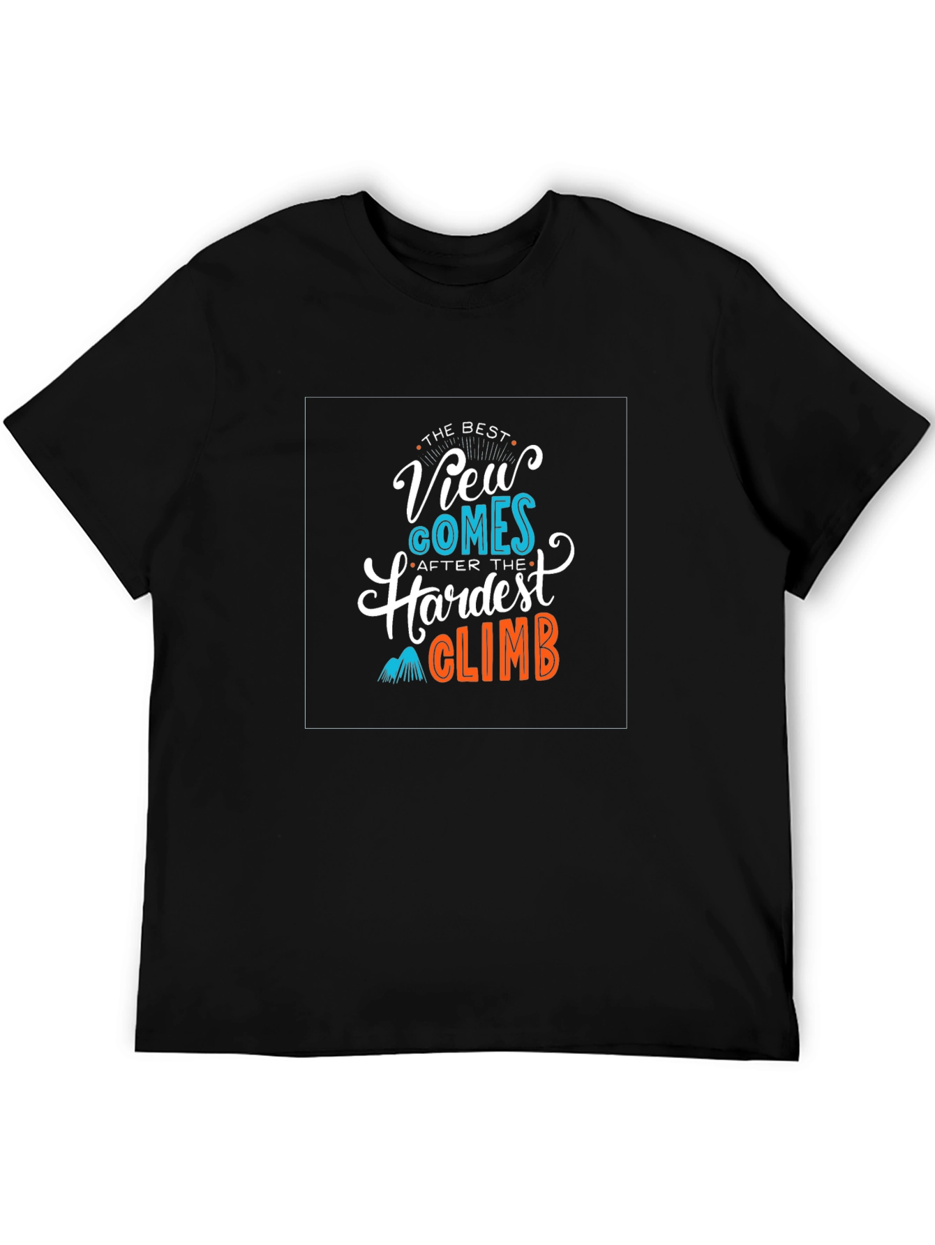 Inspirational Climb Graphic T-Shirt