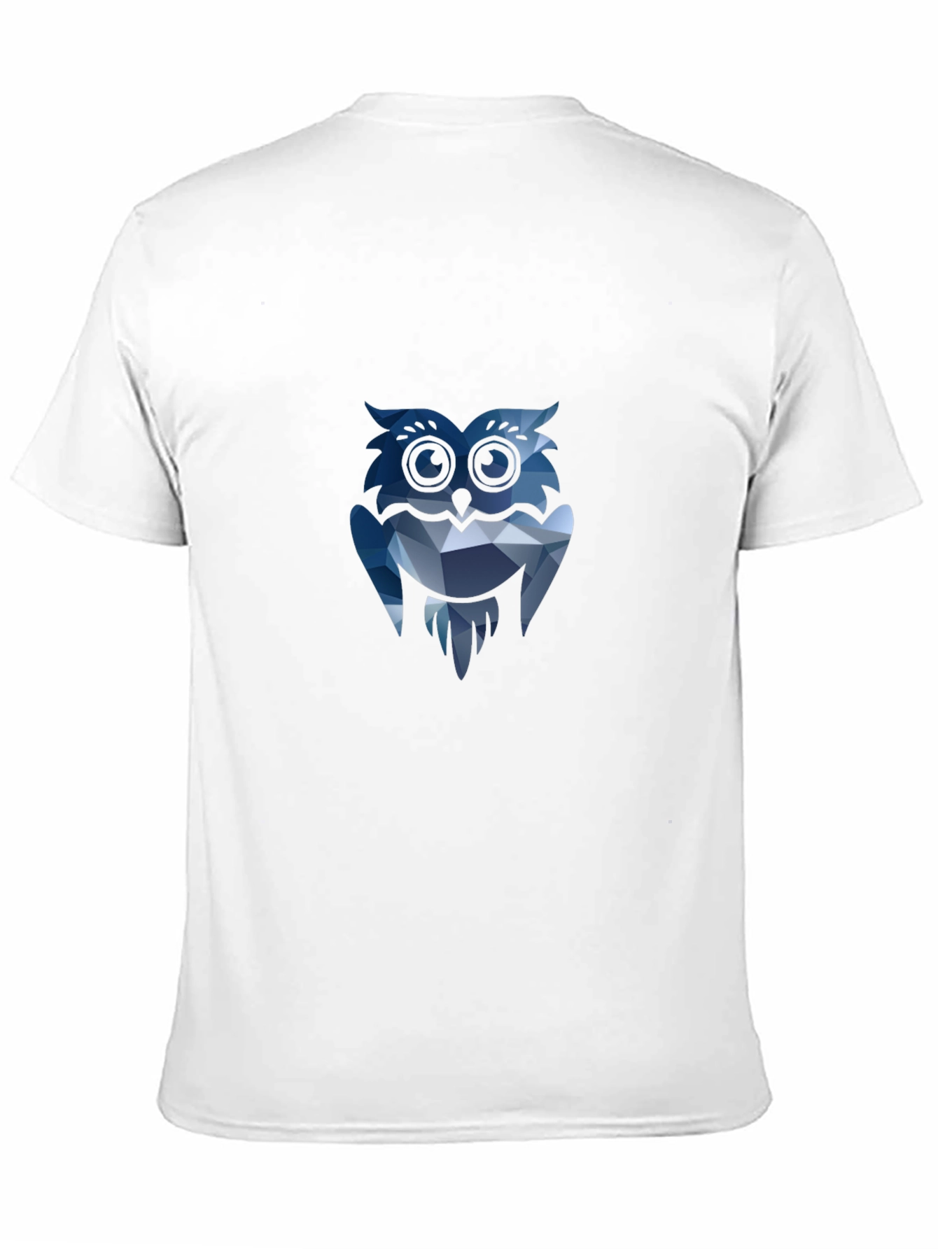 Geometric Owl Graphic T-Shirt - Modern & Stylish
