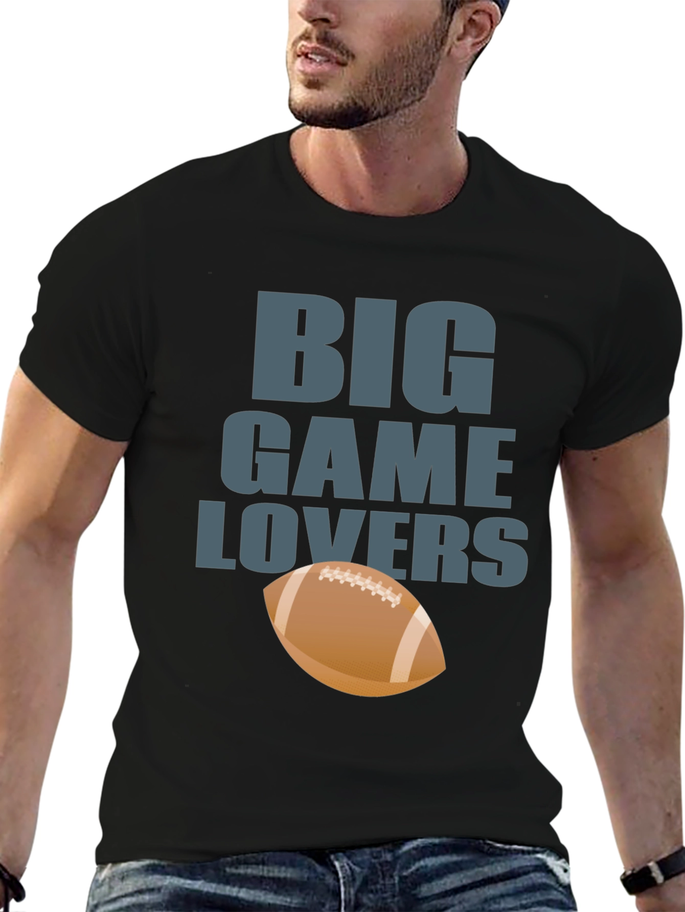 Big Game Lovers Football T-Shirt