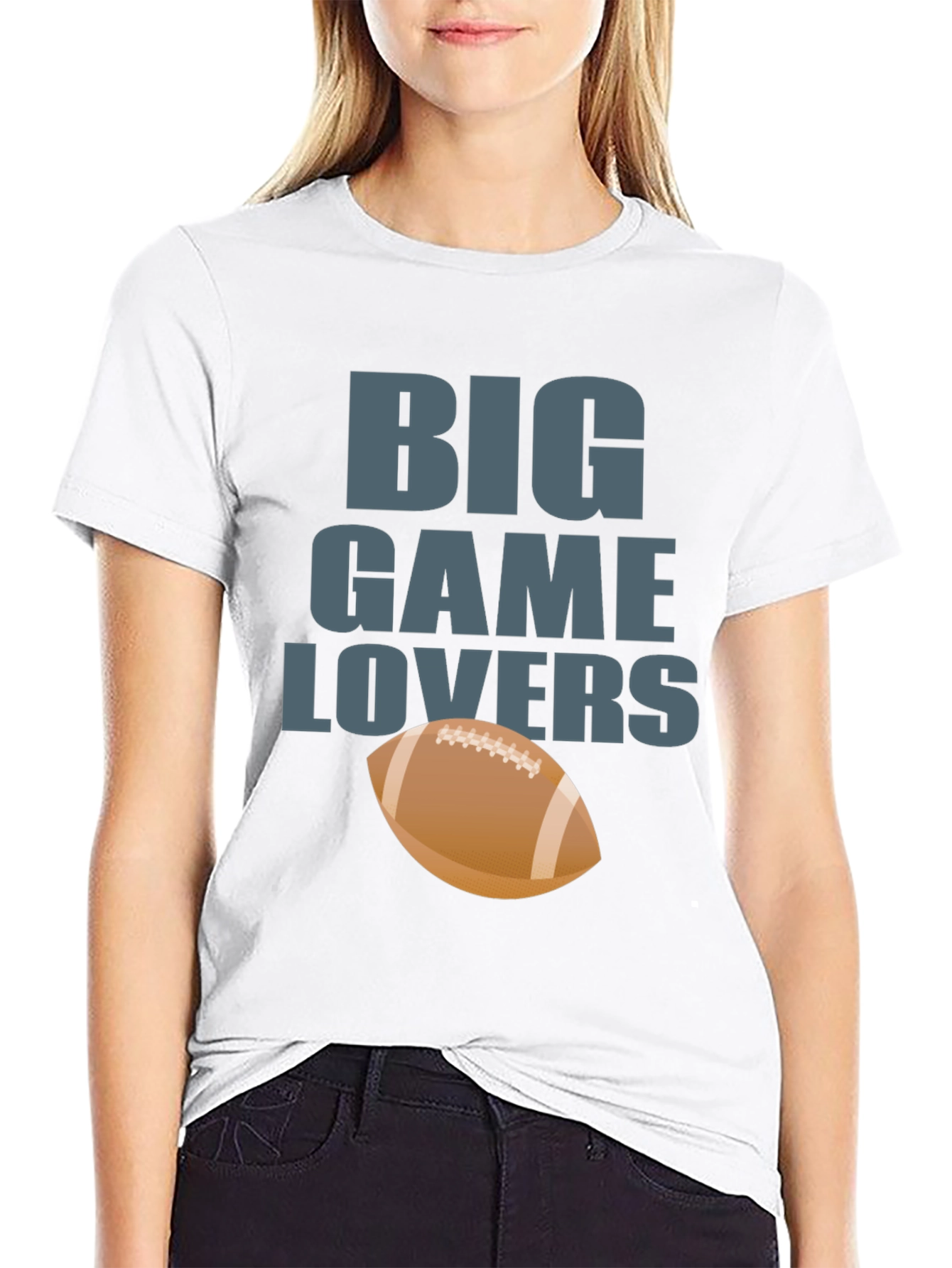 Big Game Lovers Football T-Shirt