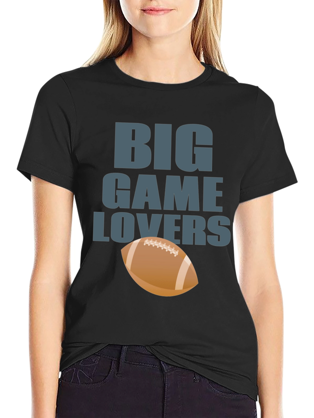 Big Game Lovers Football T-Shirt