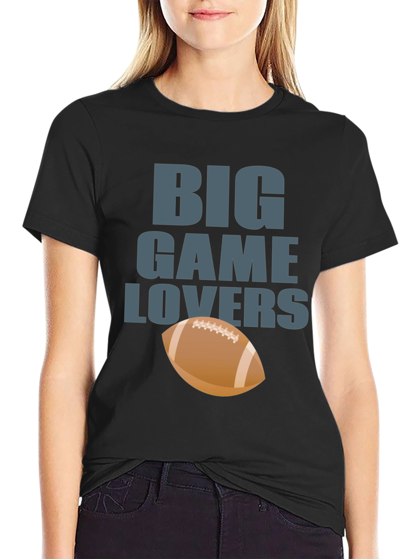 Big Game Lovers Football T-Shirt