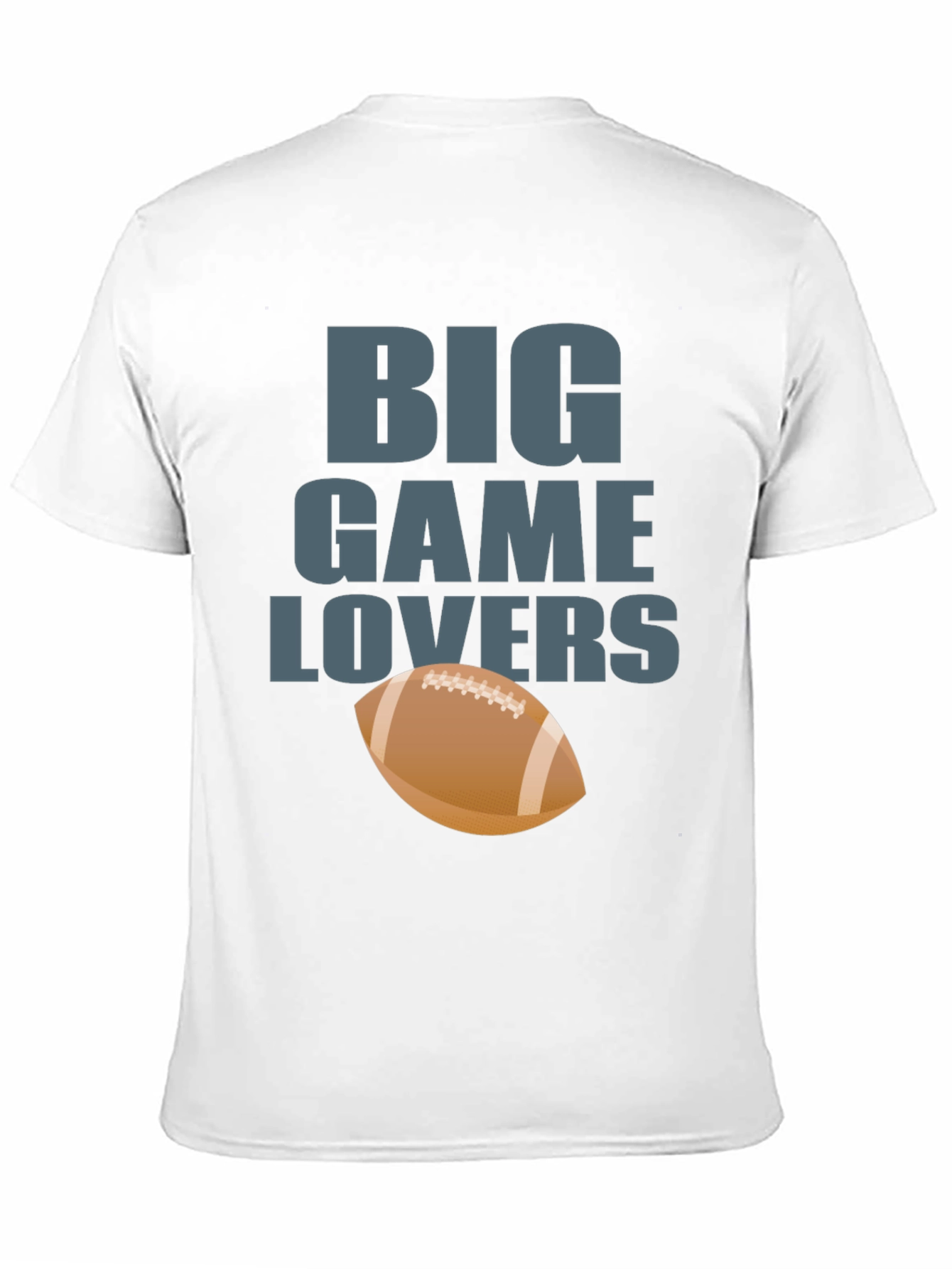 Big Game Lovers Football T-Shirt