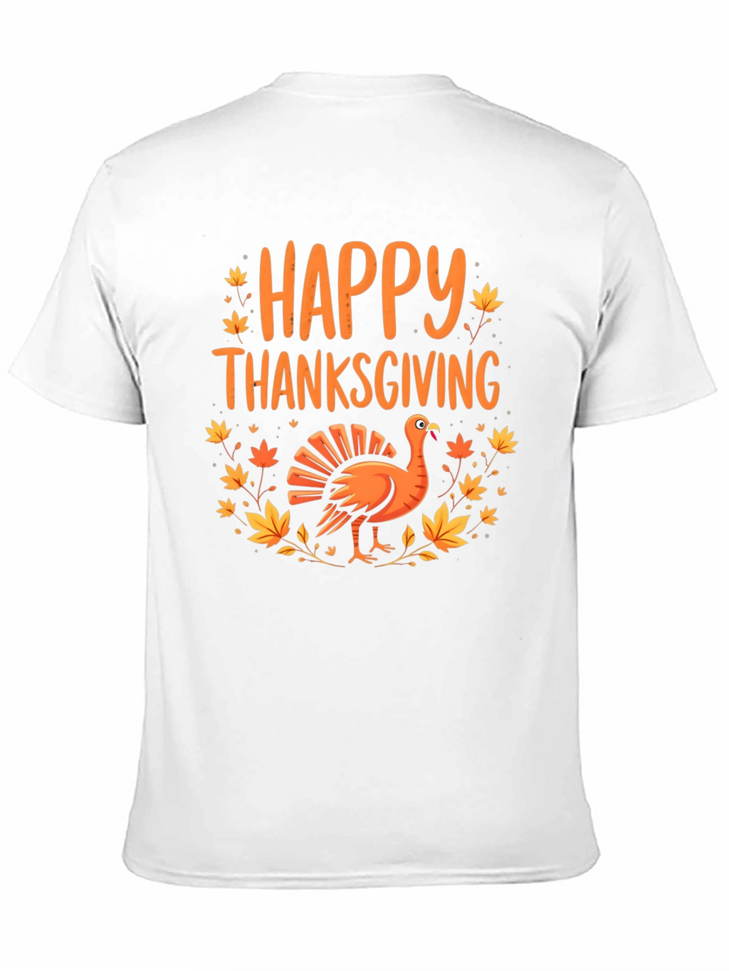 Happy Thanksgiving Turkey Graphic Tee