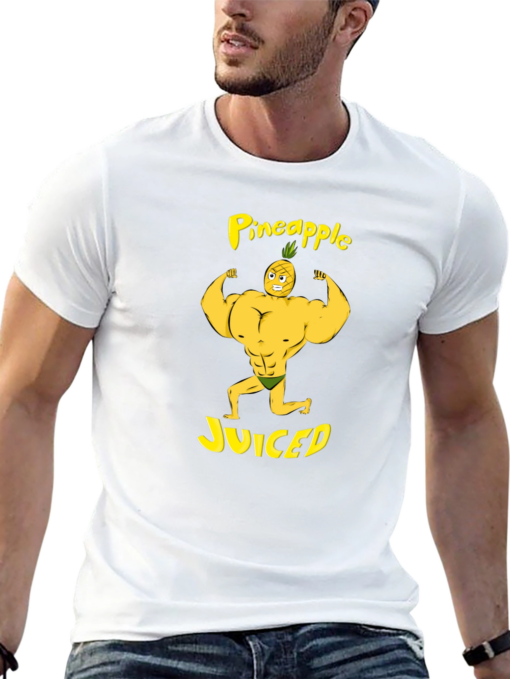 Pineapple Juiced Black T-Shirt