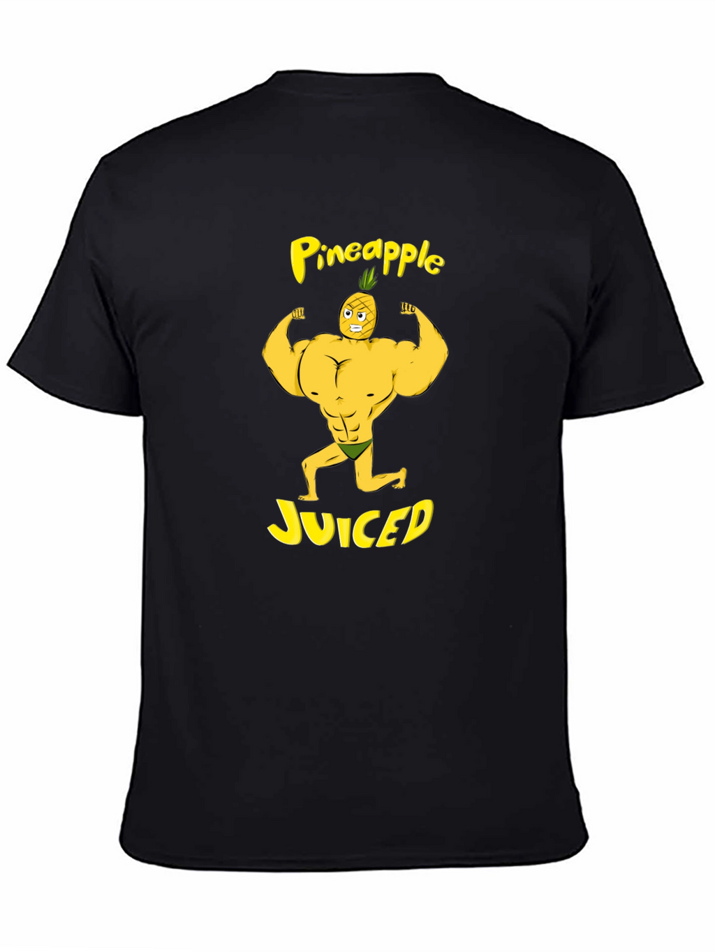 Pineapple Juiced Black T-Shirt