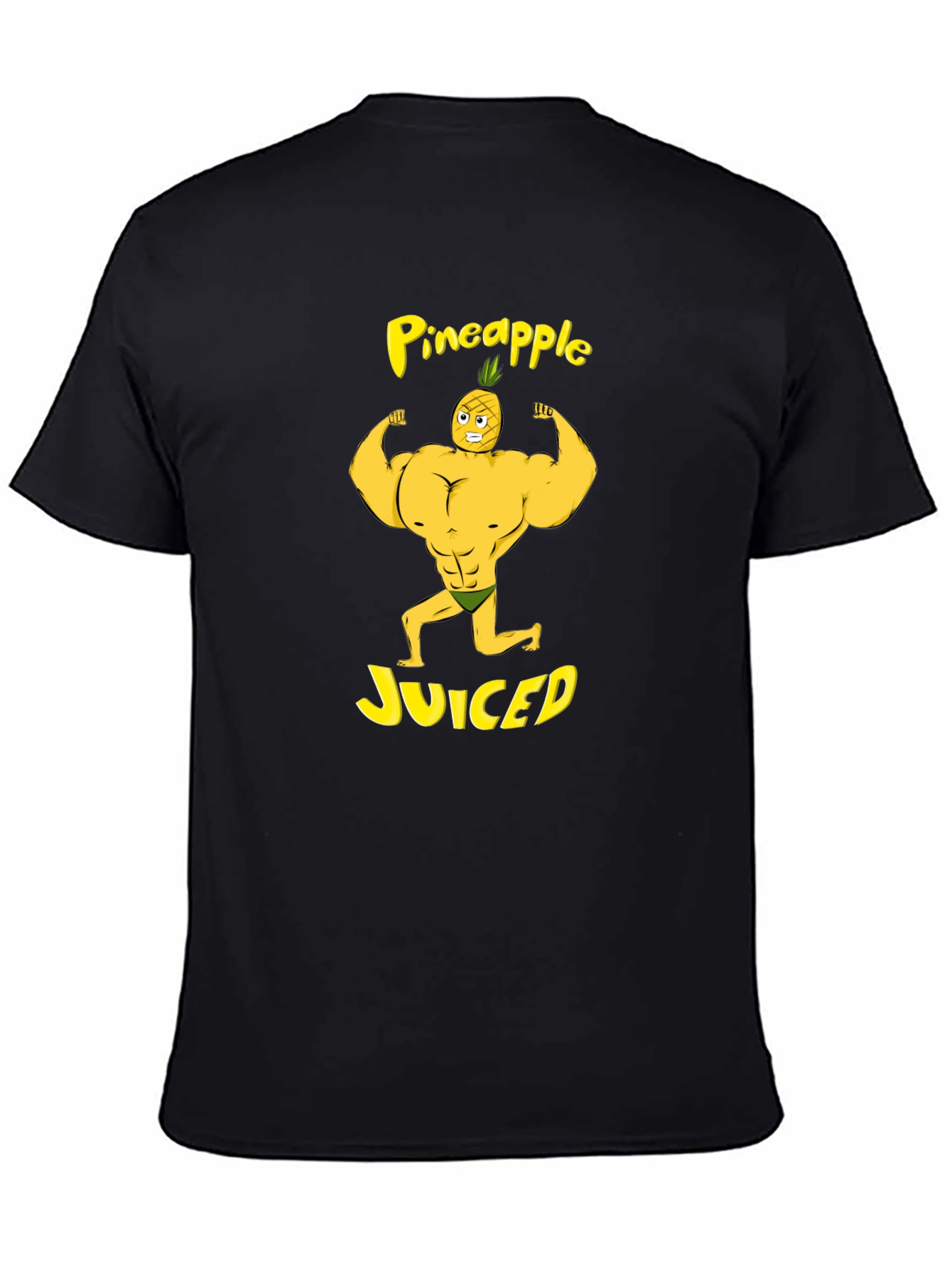 Pineapple Juiced Black T-Shirt