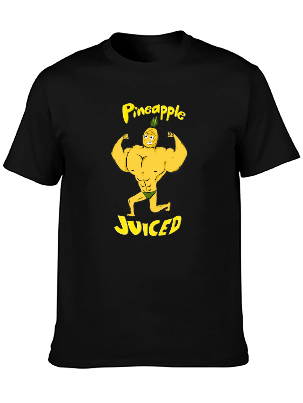 Pineapple Juiced Black T-Shirt
