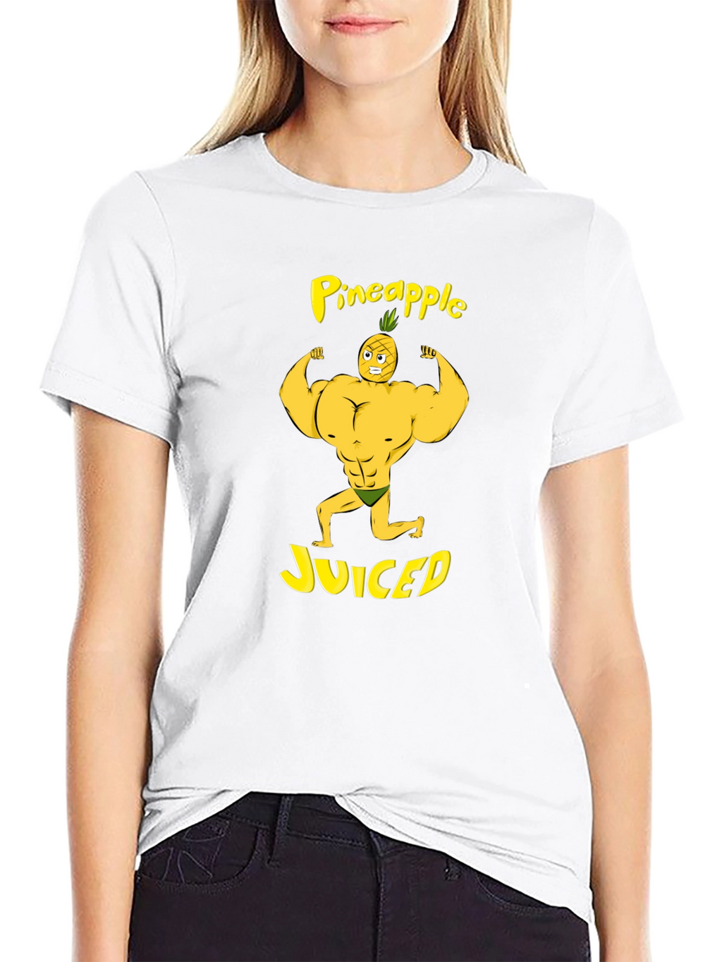 Pineapple Juiced Black T-Shirt