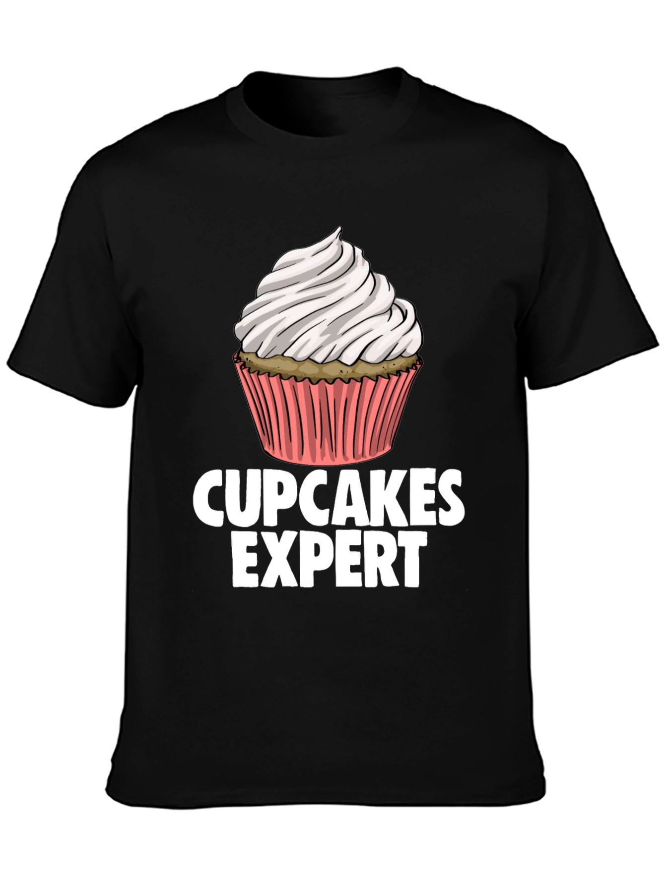 Cupcakes Expert Graphic Tee
