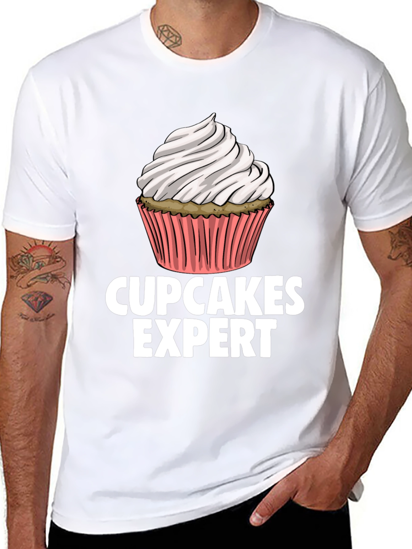Cupcakes Expert Graphic Tee