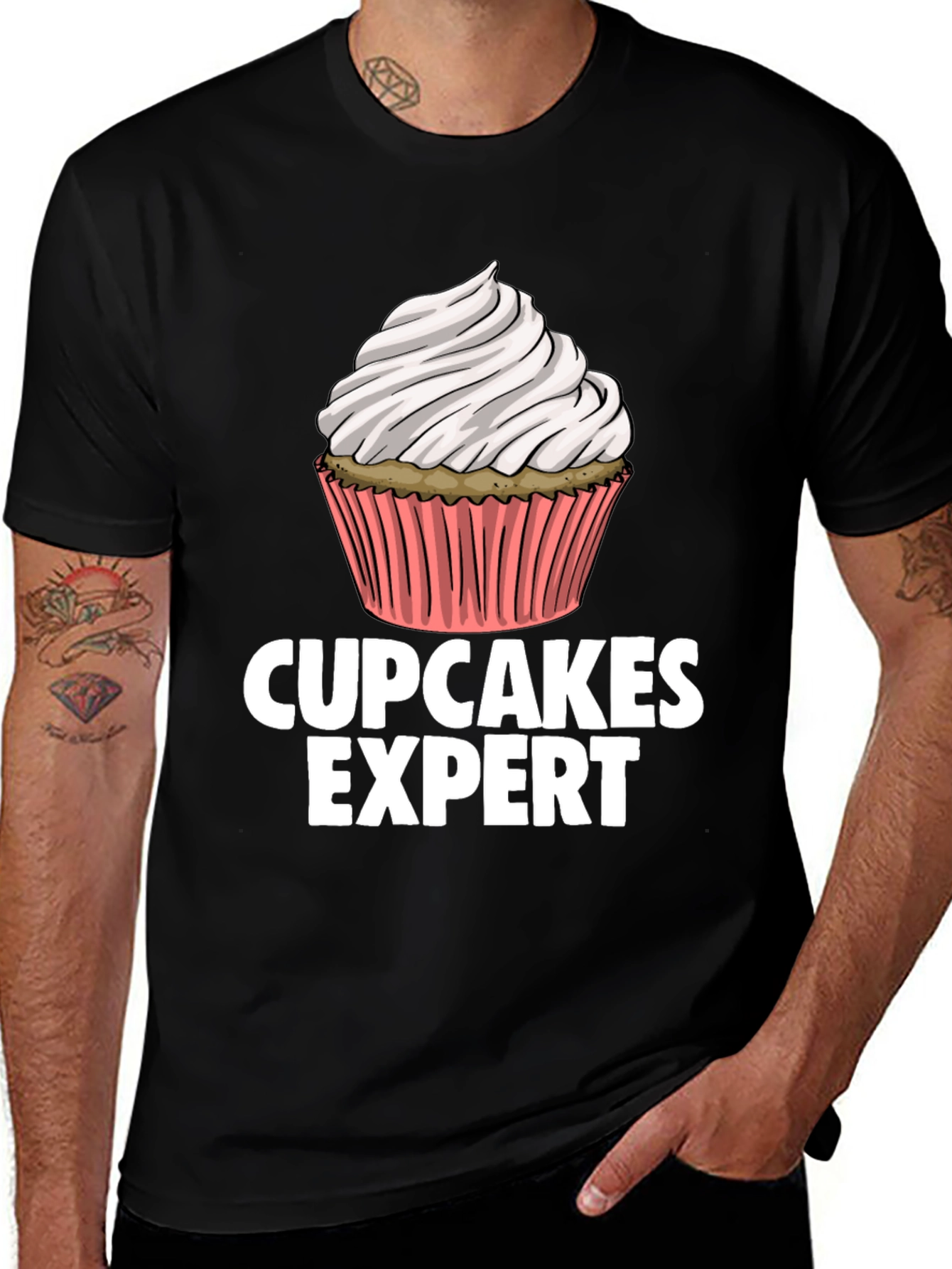 Cupcakes Expert Graphic Tee