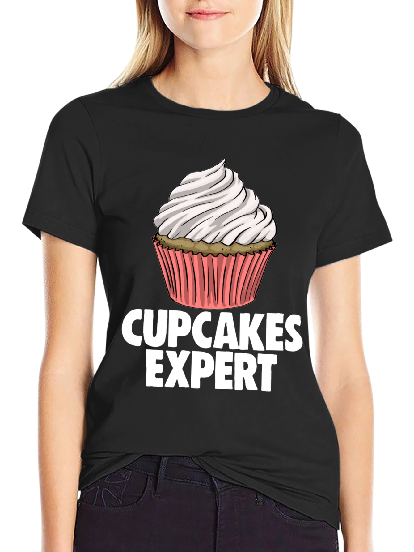 Cupcakes Expert Graphic Tee