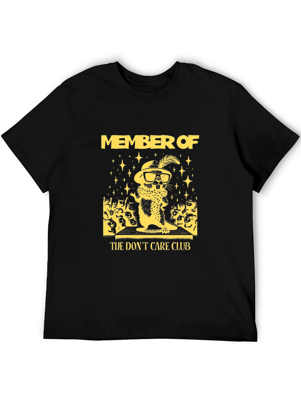 Member of The Dont Care Club Graphic T-Shirt