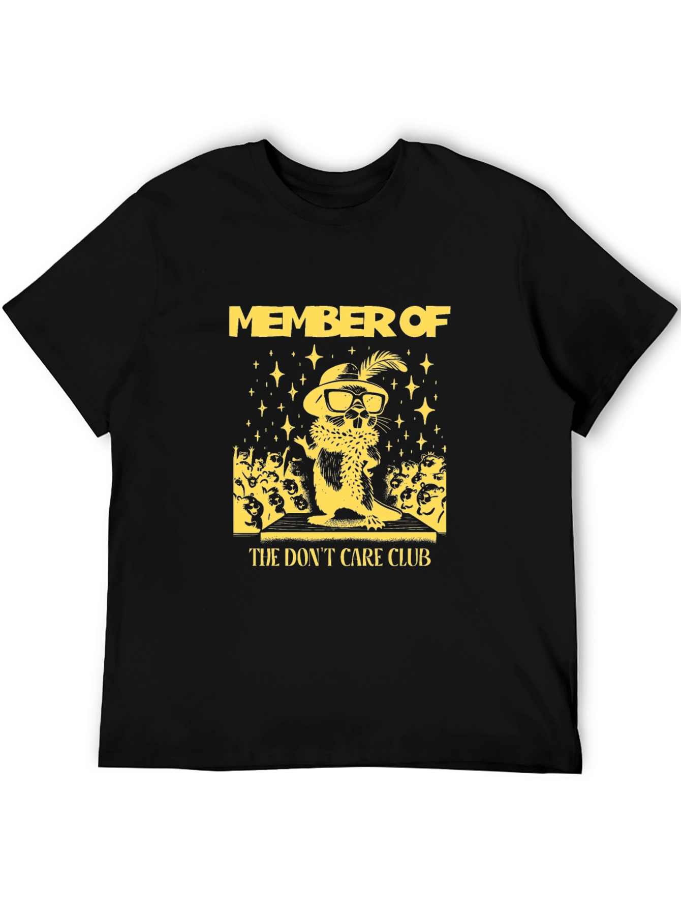 Member of The Dont Care Club Graphic T-Shirt