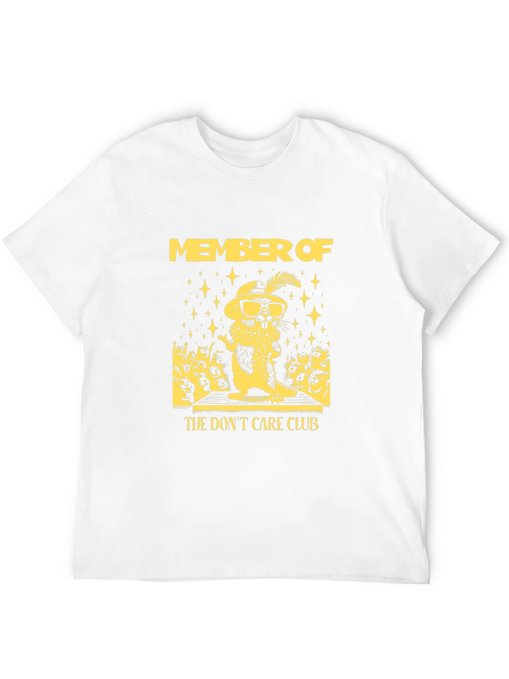 Member of The Dont Care Club Graphic T-Shirt