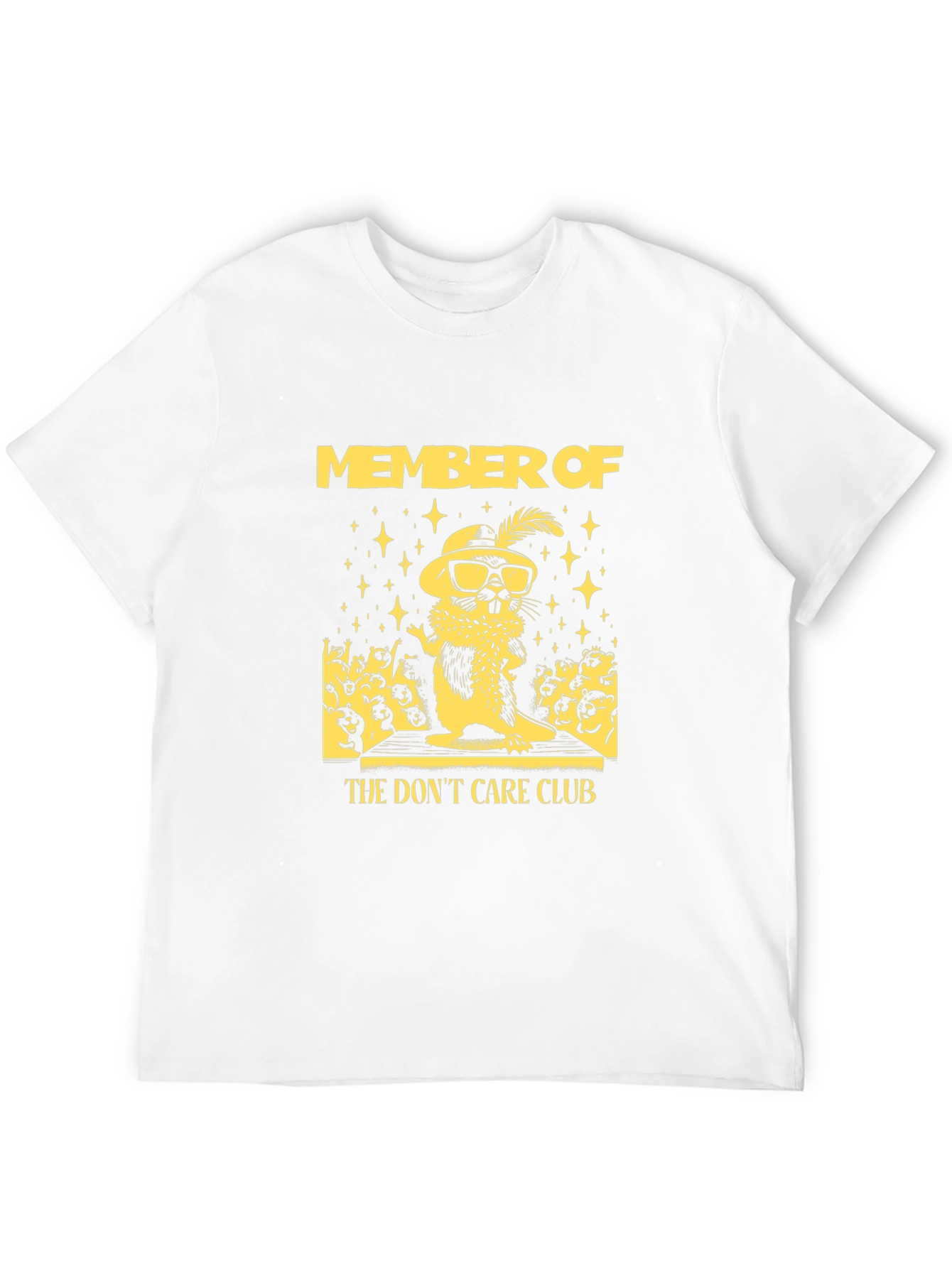 Member of The Dont Care Club Graphic T-Shirt