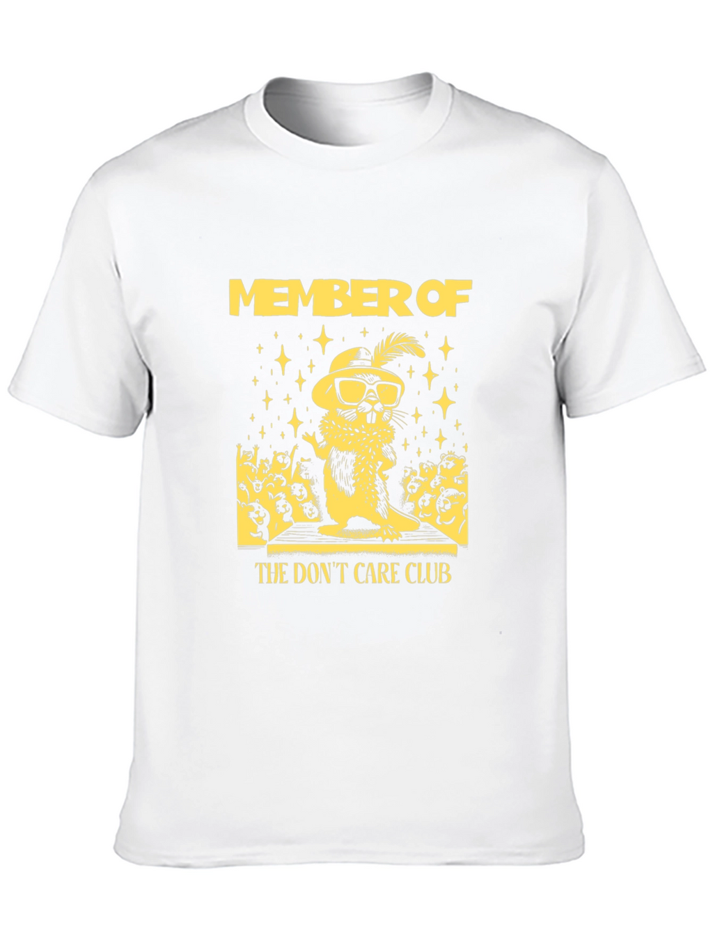 Member of The Dont Care Club Graphic T-Shirt
