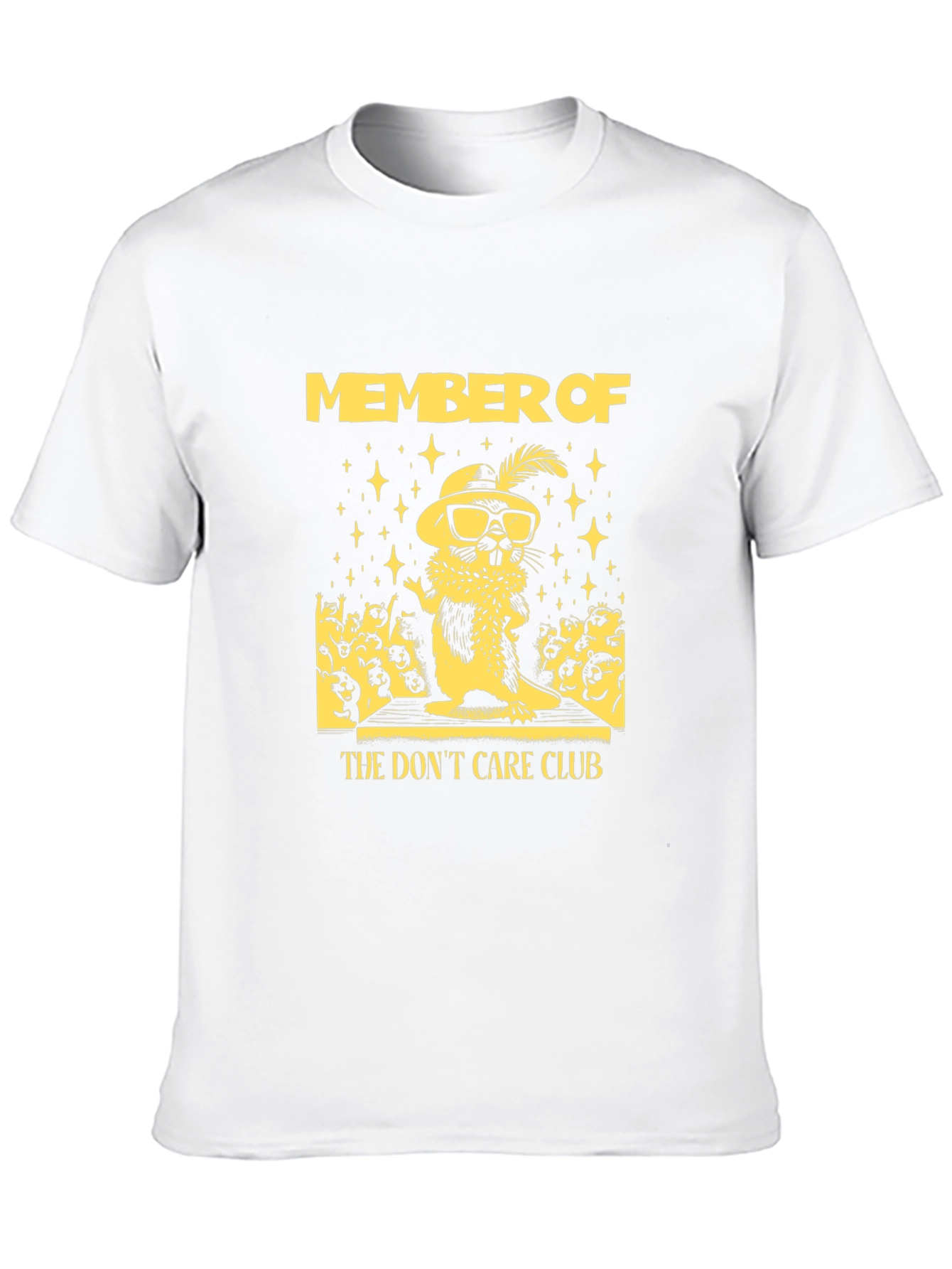 Member of The Dont Care Club Graphic T-Shirt