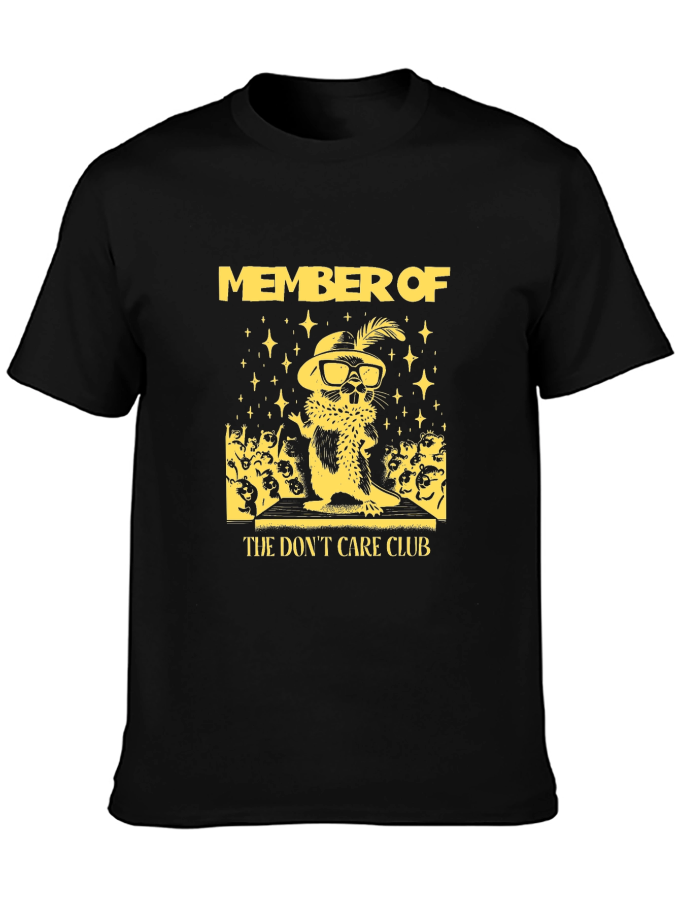 Member of The Dont Care Club Graphic T-Shirt