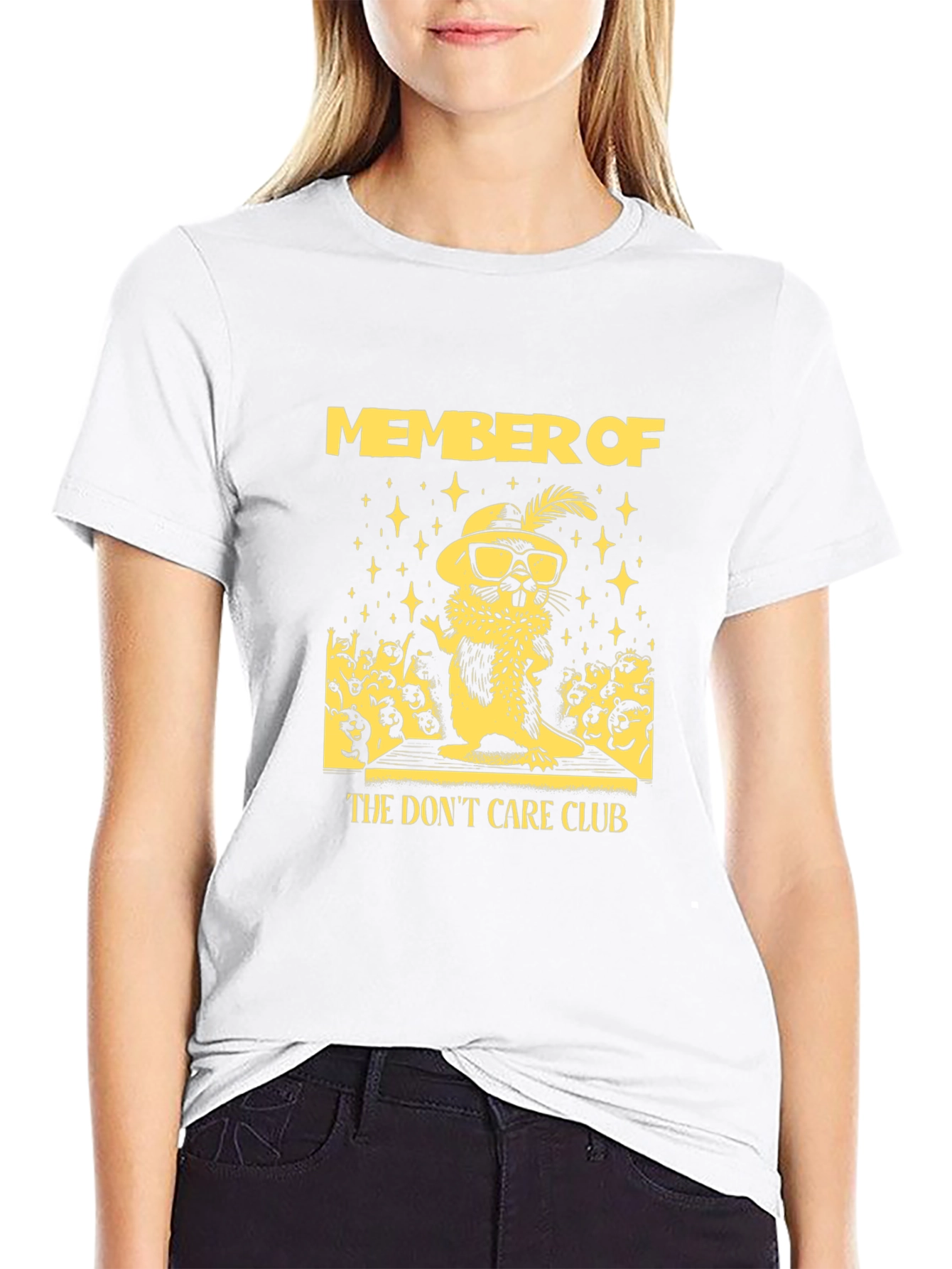 Member of The Dont Care Club Graphic T-Shirt