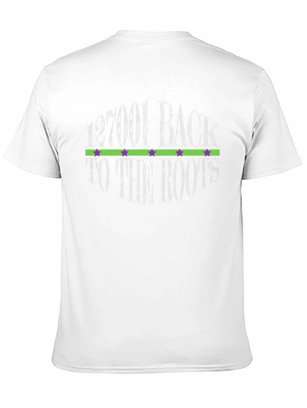127001 Back To The Roots Graphic T-Shirt