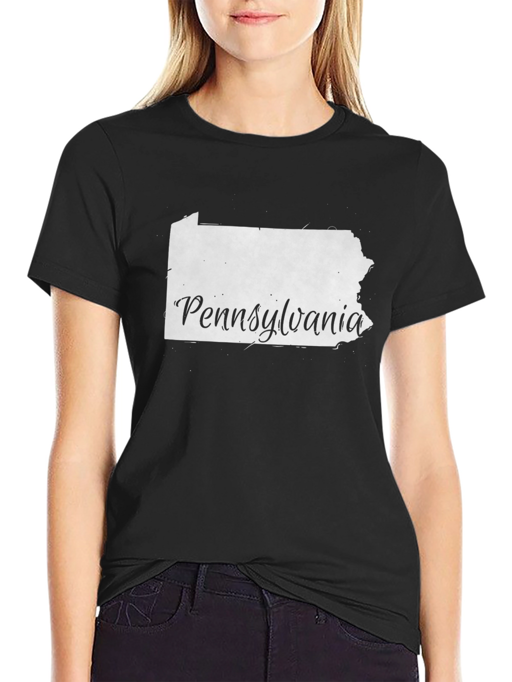 Pennsylvania State Pride T-Shirt - Black