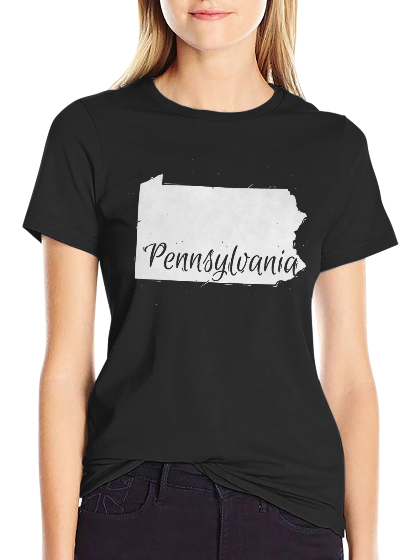 Pennsylvania State Pride T-Shirt - Black