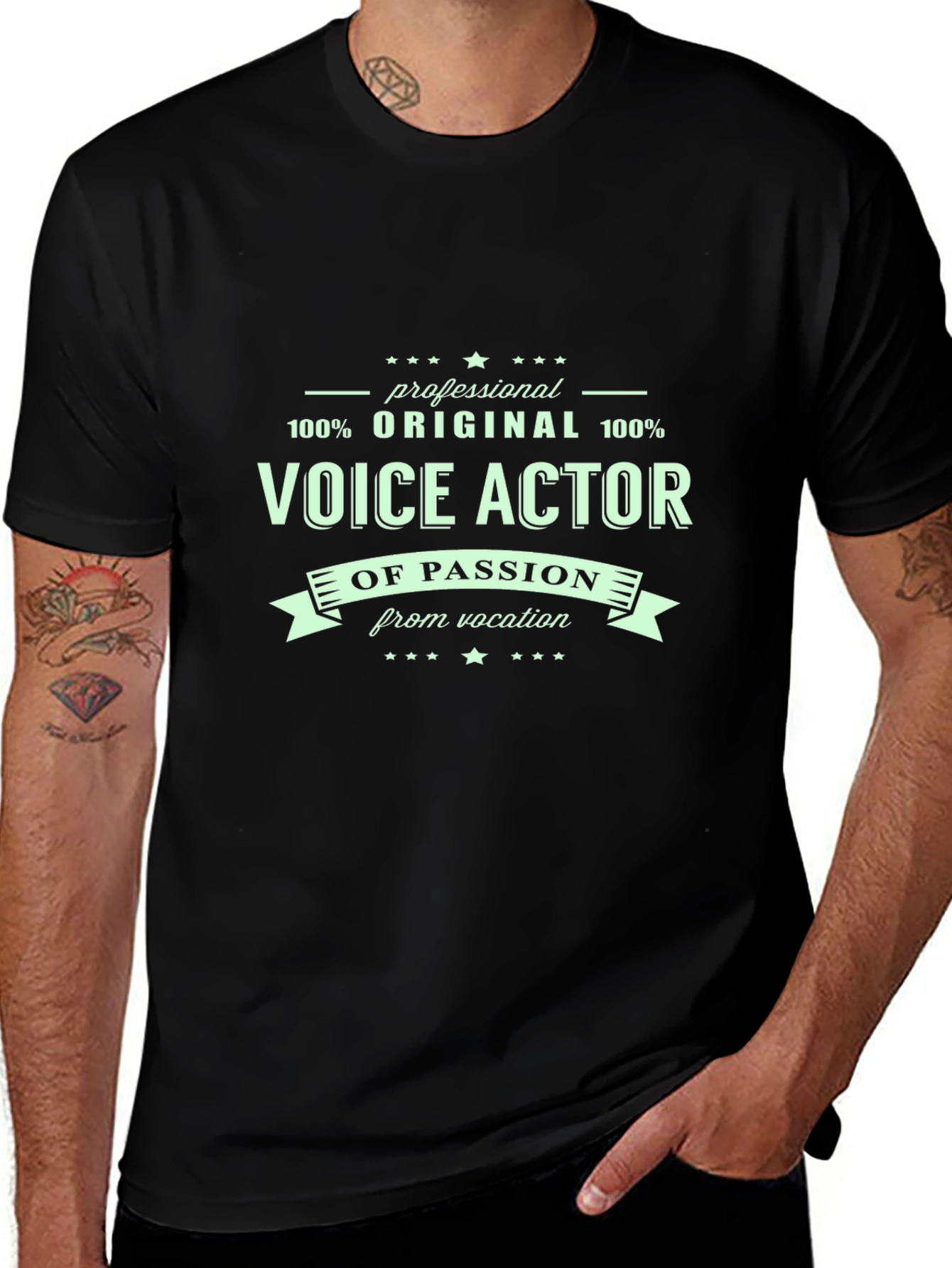 Voice Actor T-Shirt - Original Design