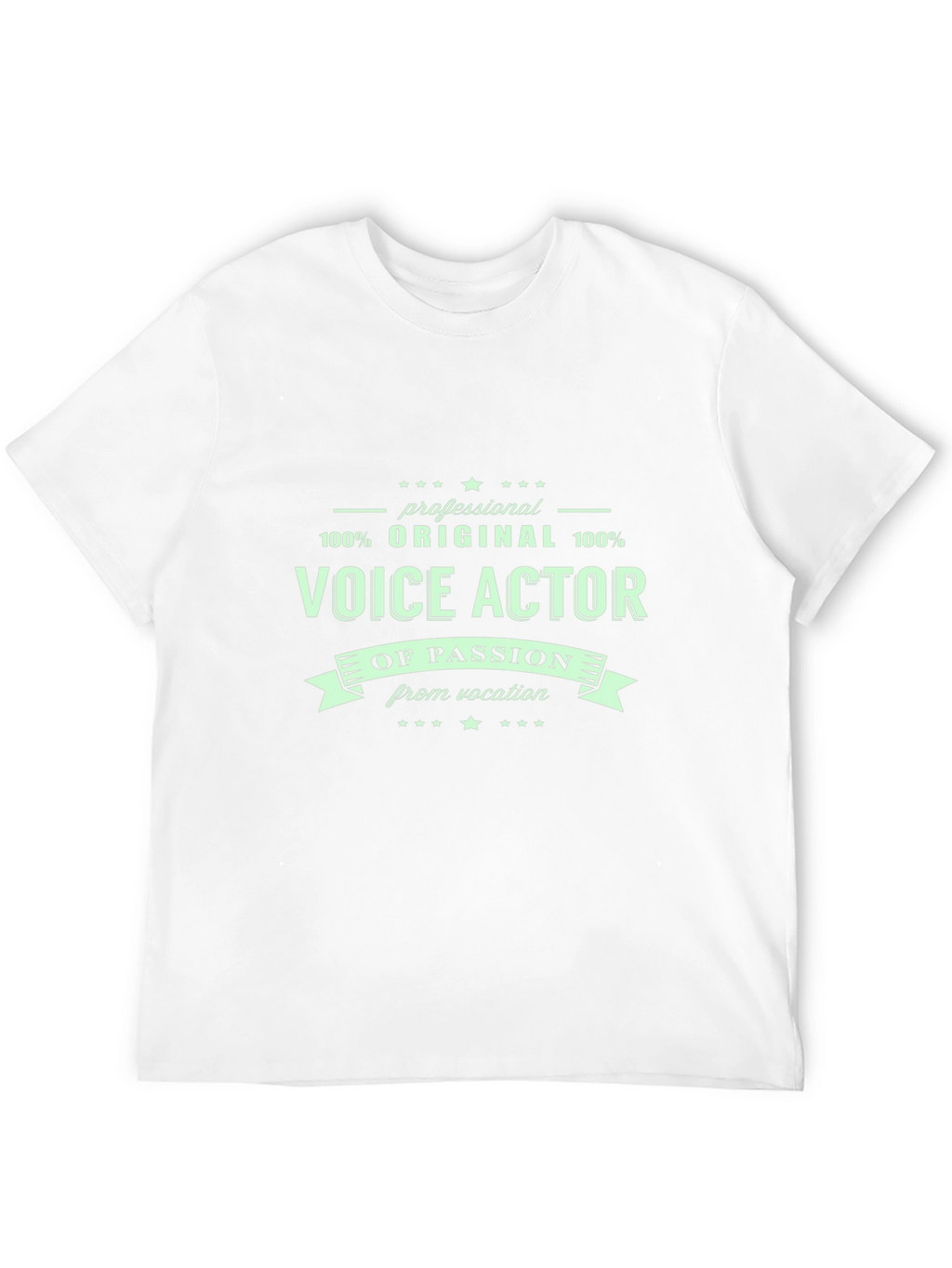 Voice Actor T-Shirt - Original Design
