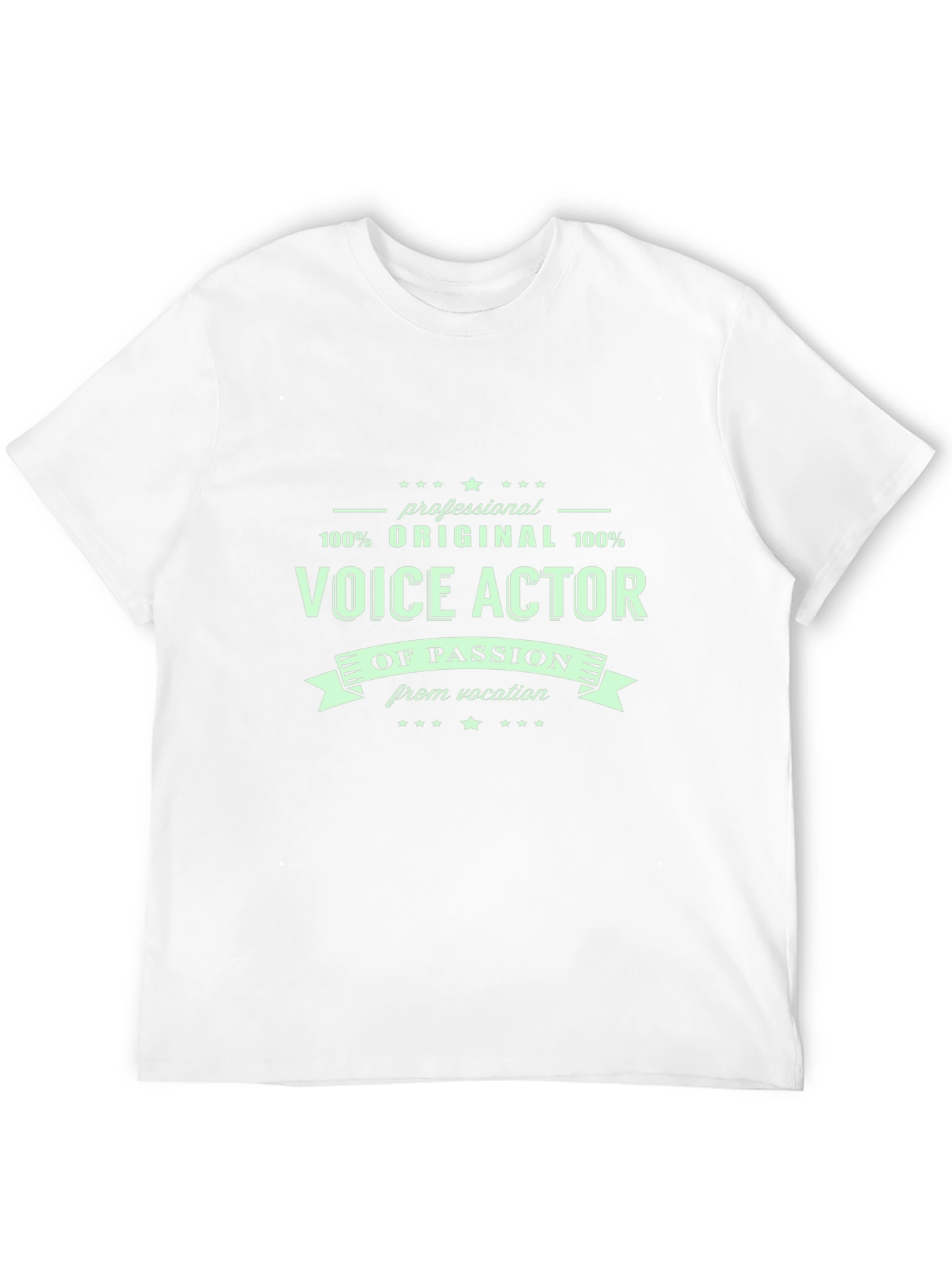 Voice Actor T-Shirt - Original Design