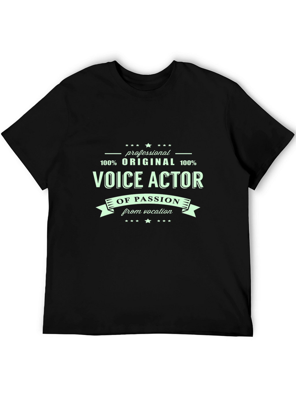 Voice Actor T-Shirt - Original Design