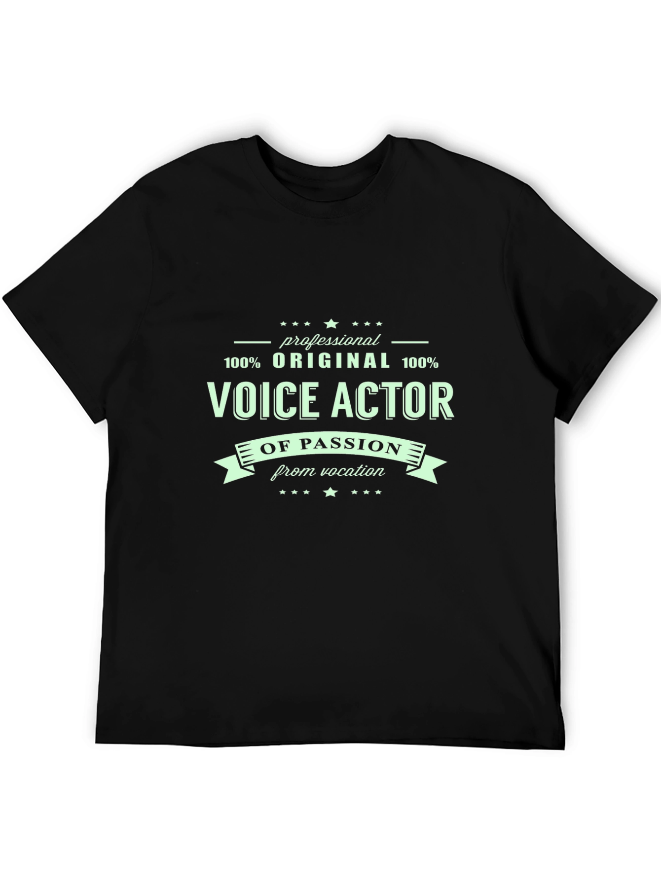 Voice Actor T-Shirt - Original Design