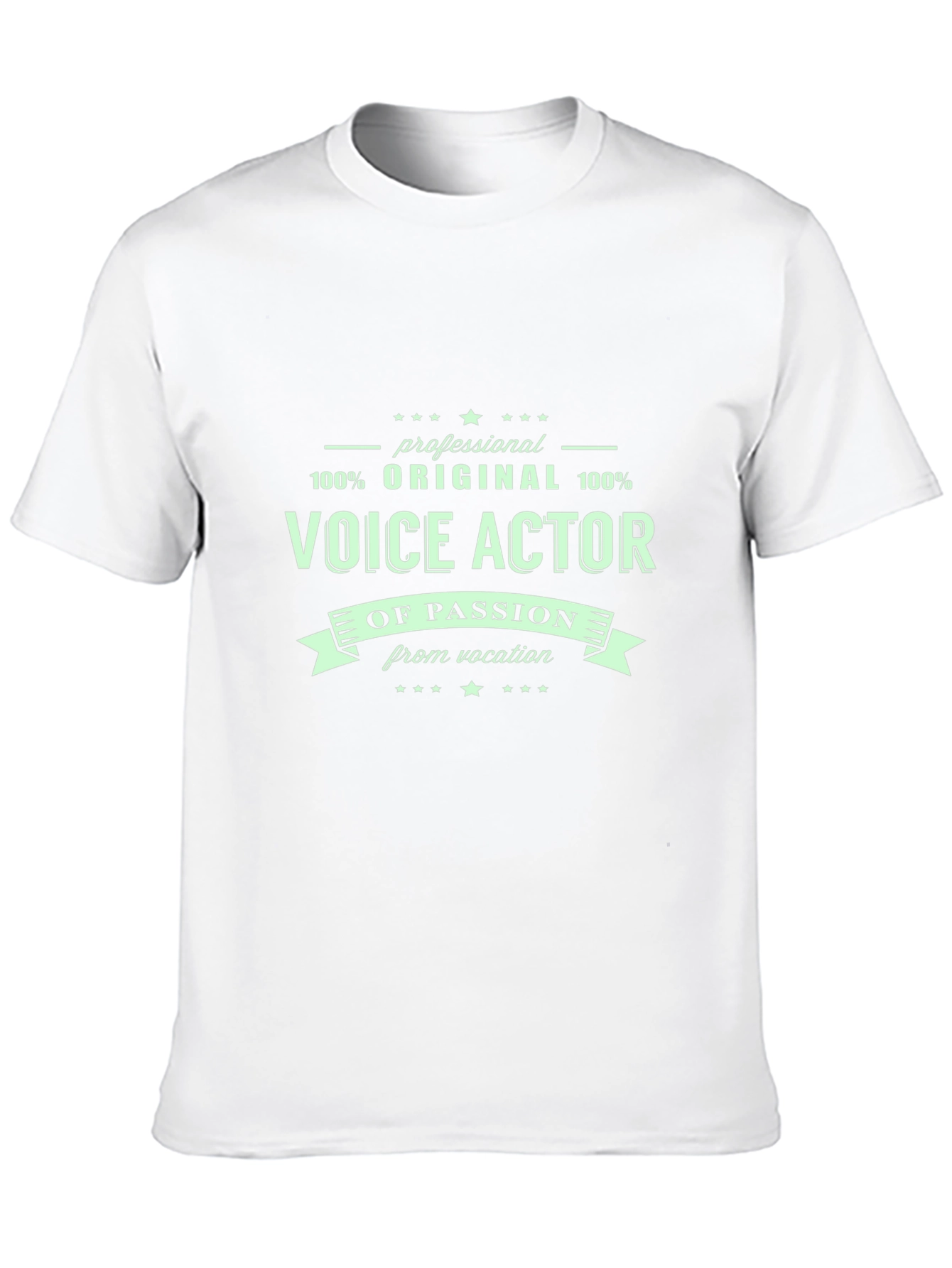 Voice Actor T-Shirt - Original Design
