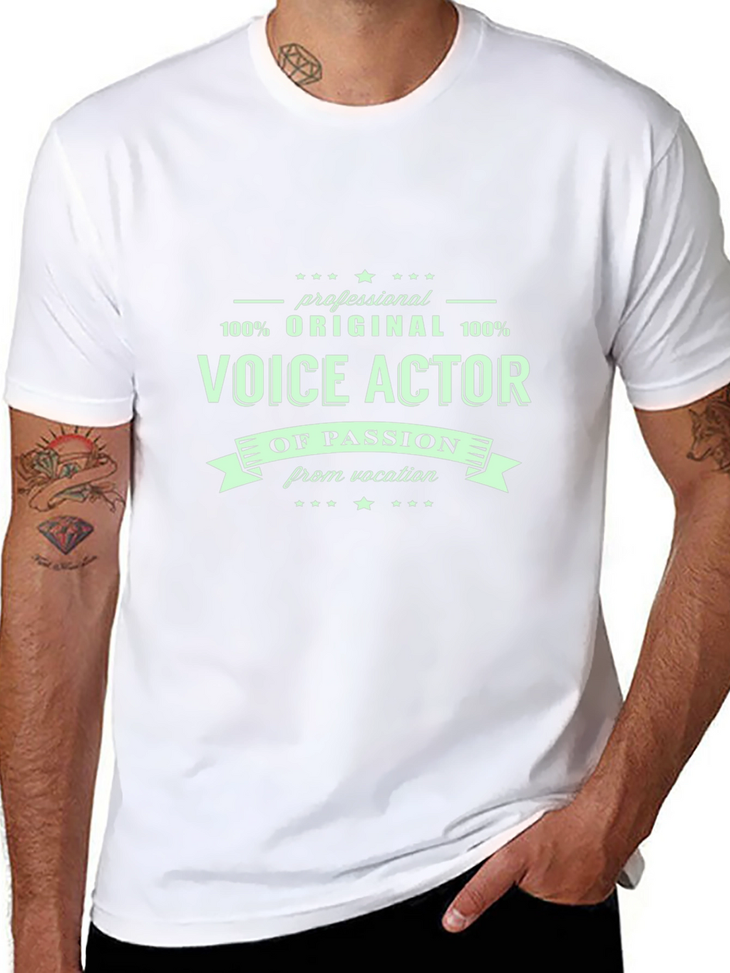 Voice Actor T-Shirt - Original Design