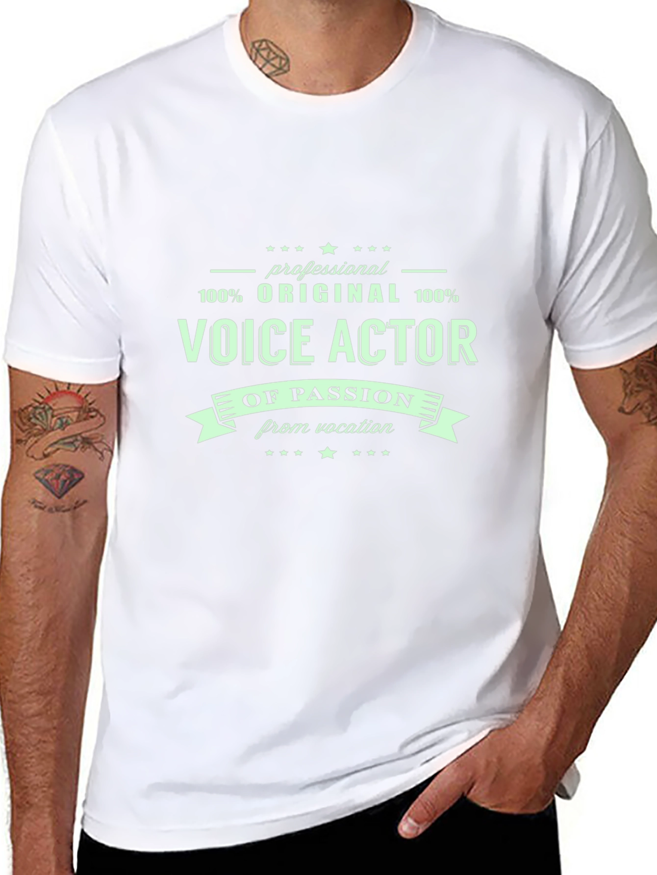 Voice Actor T-Shirt - Original Design
