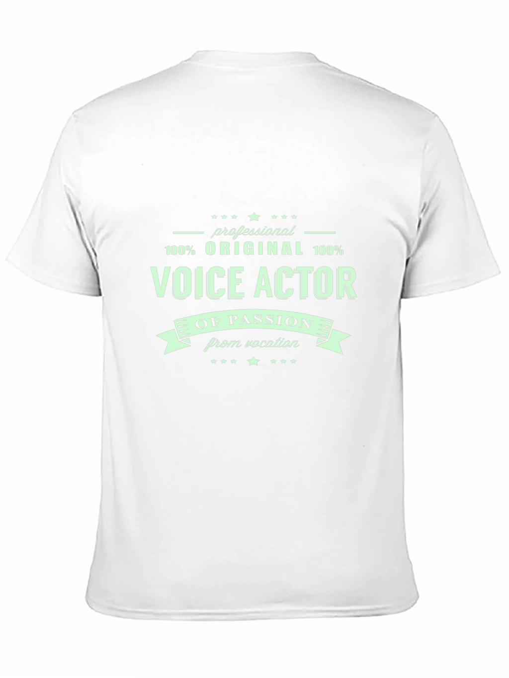 Voice Actor T-Shirt - Original Design