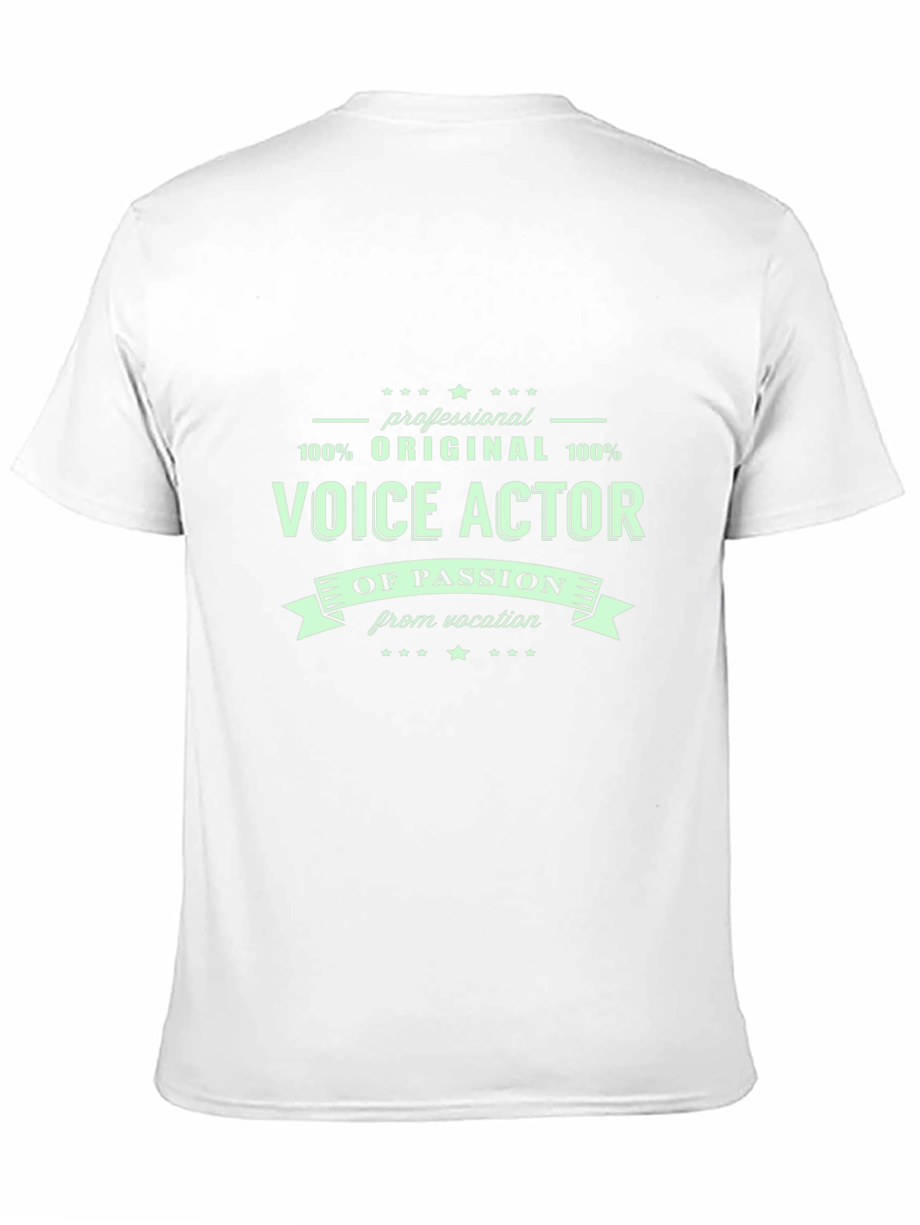 Voice Actor T-Shirt - Original Design
