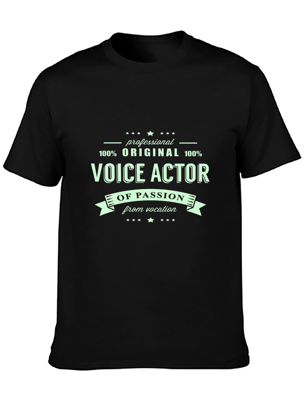 Voice Actor T-Shirt - Original Design