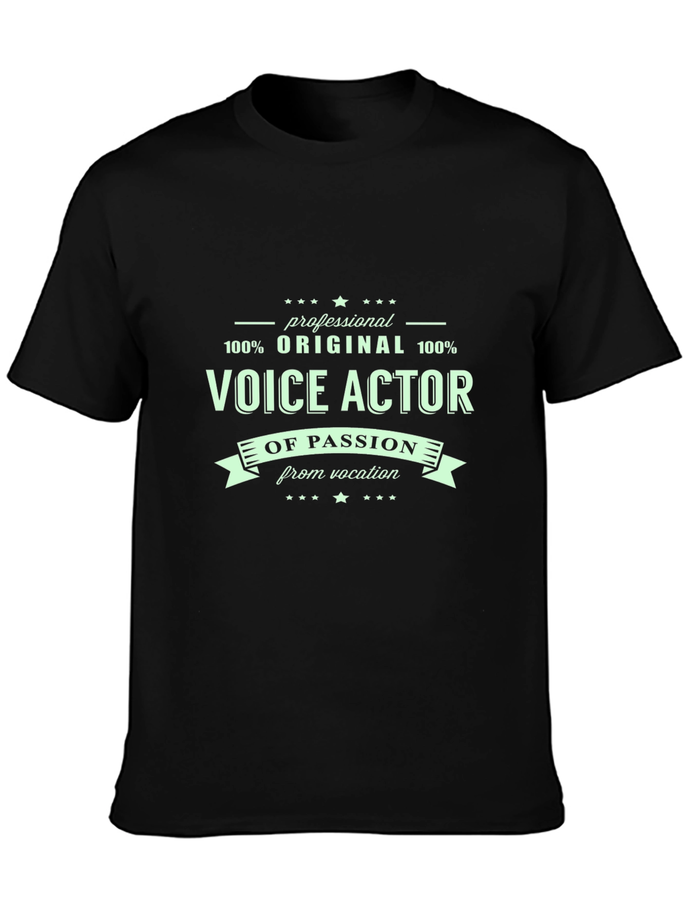 Voice Actor T-Shirt - Original Design