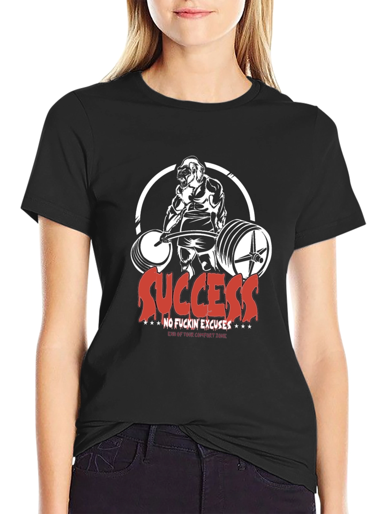 Success Gorilla Barbell T-Shirt