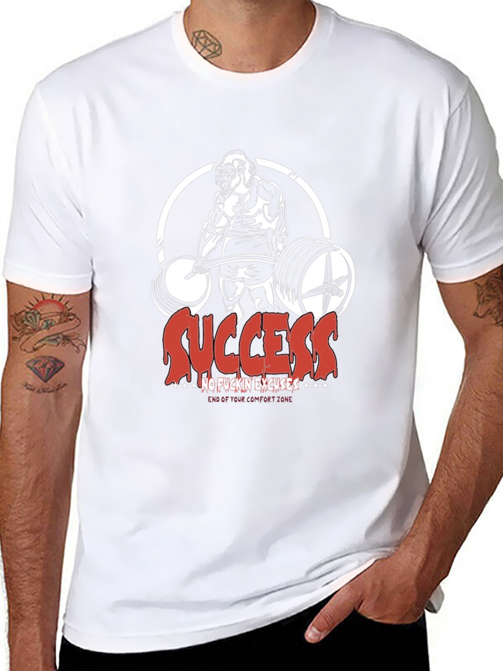 Success Gorilla Barbell T-Shirt